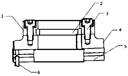 Novel exploration motor plain thrust bearing assembly