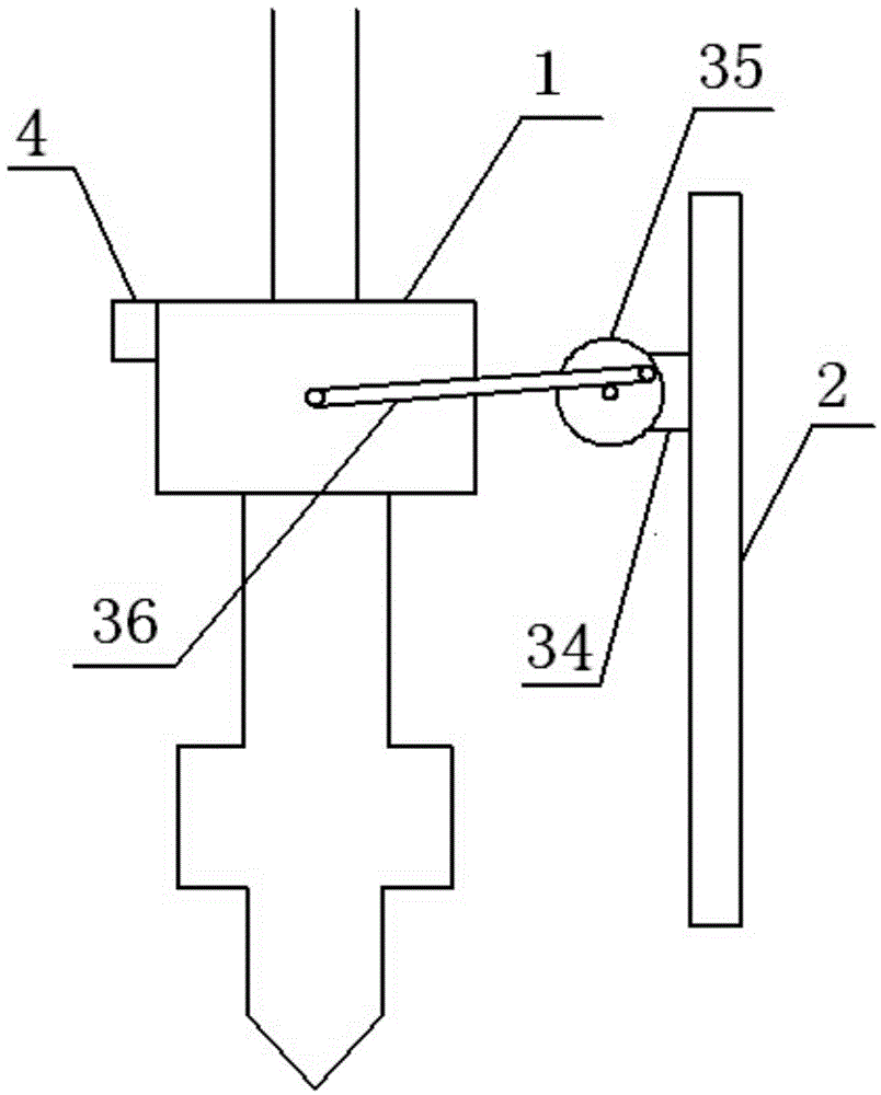 Multi-spray-head interference-free printing method and spray head structure of 3D printer