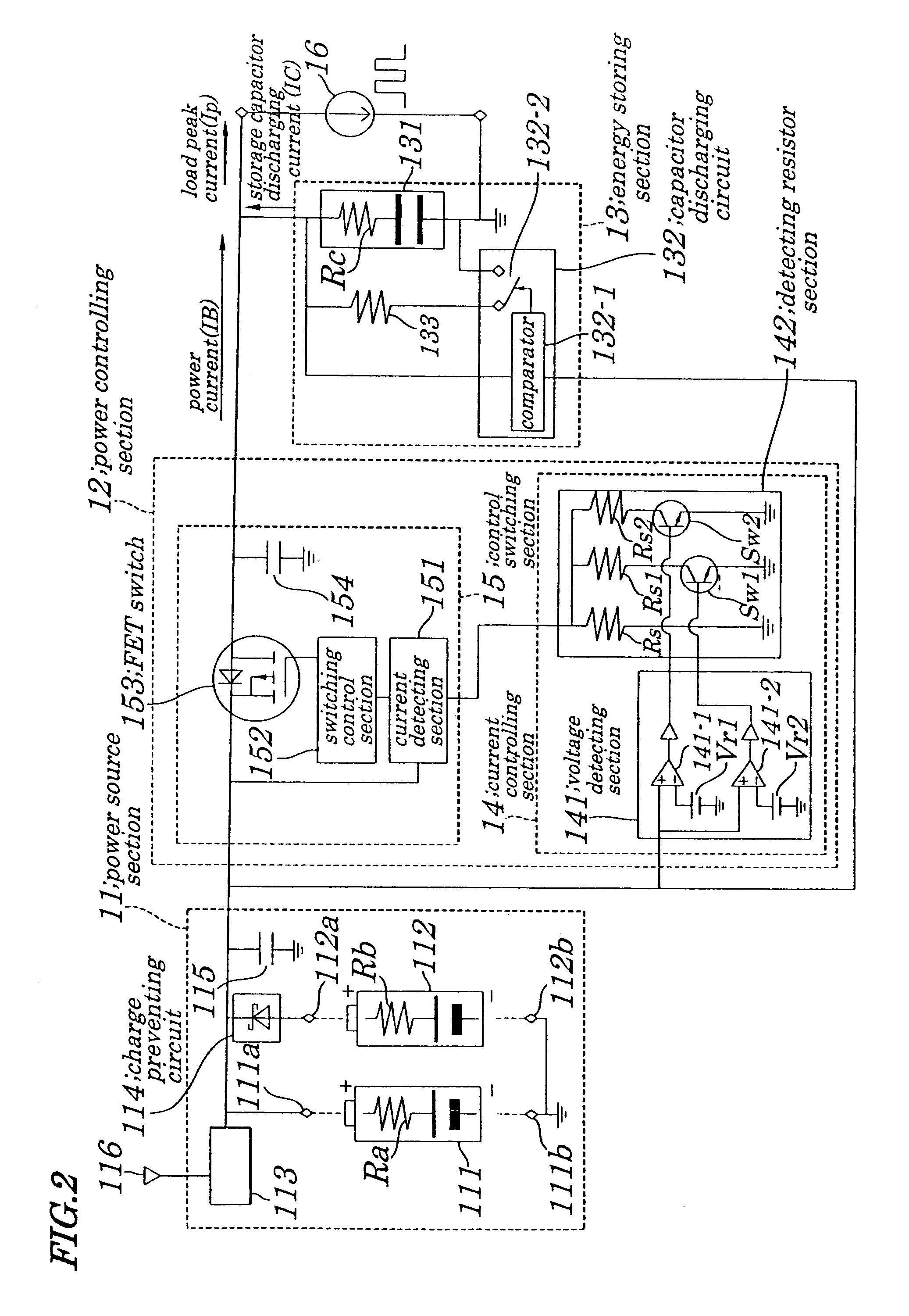Power circuit and method for controlling same