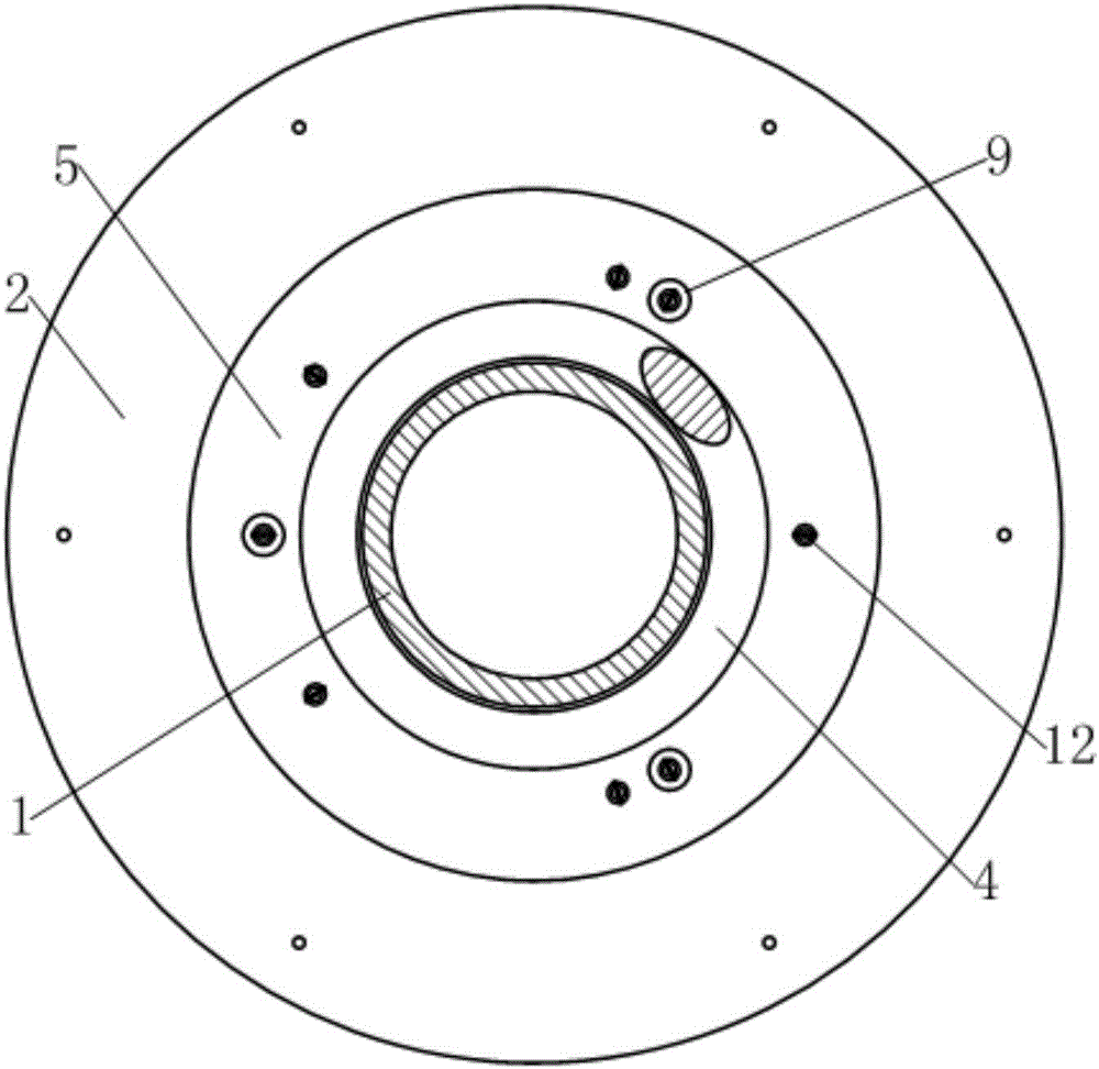 Three-dimensional shock isolation device capable of presetting vertical early-stage rigidity