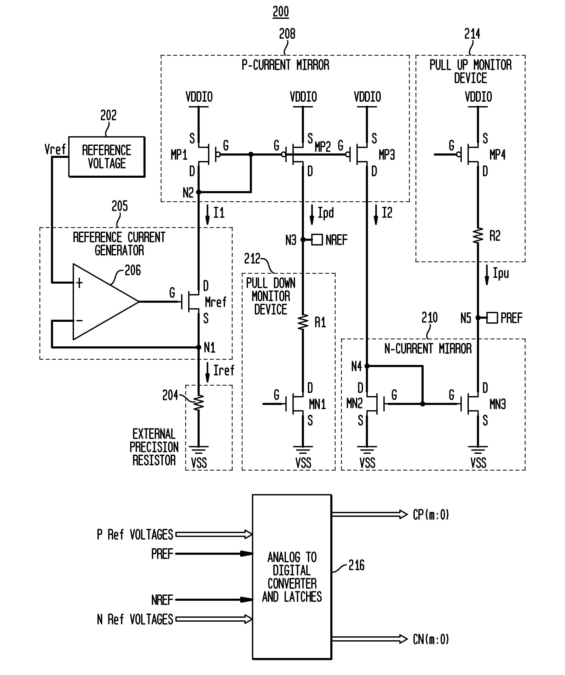 Hybrid Impedance Compensation in a Buffer Circuit