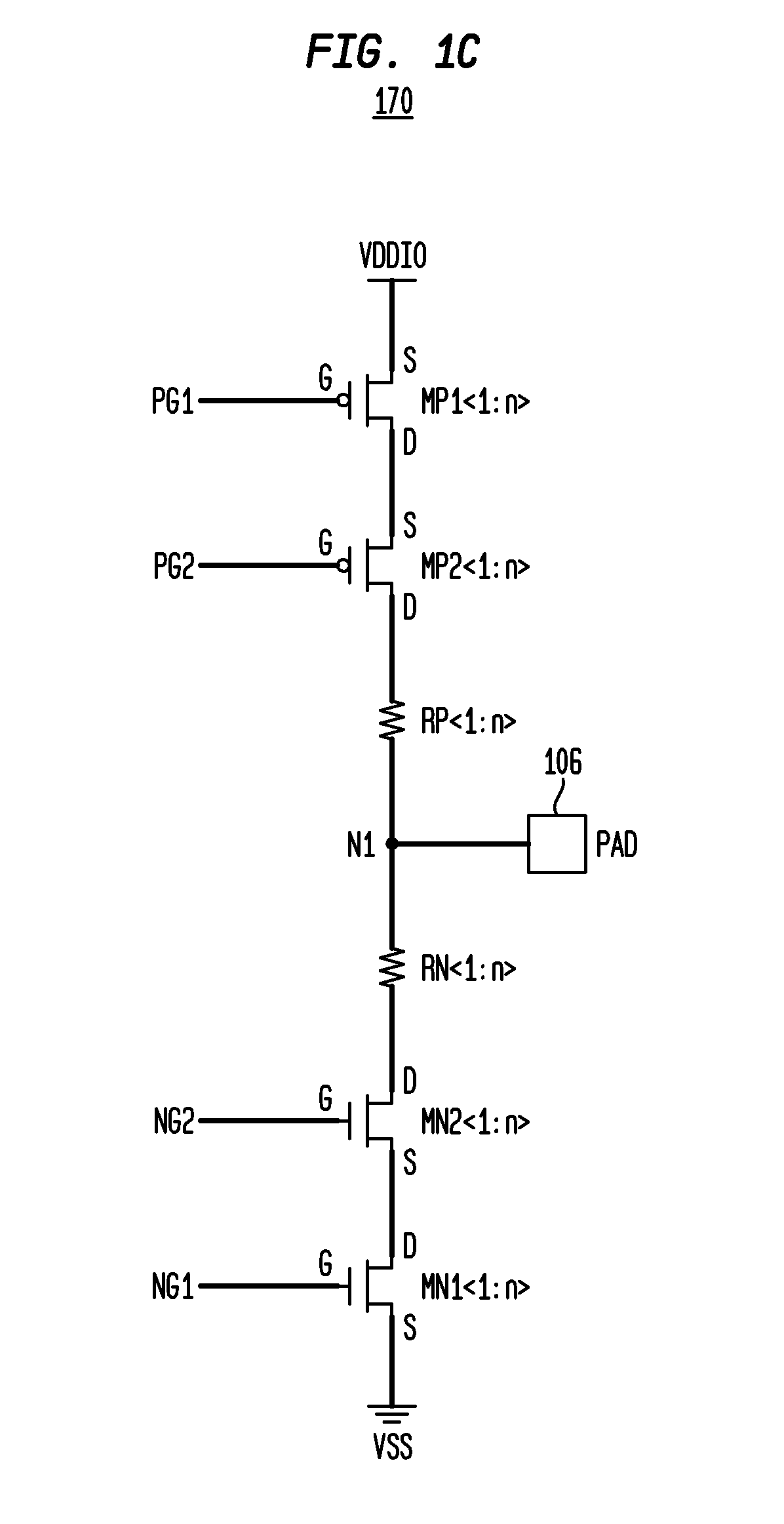 Hybrid Impedance Compensation in a Buffer Circuit