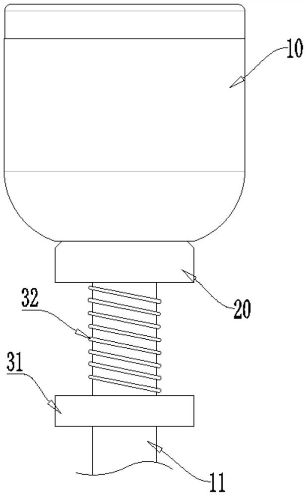 Drainage structure of single-barrel washing machine and single-barrel washing machine comprising drainage structure