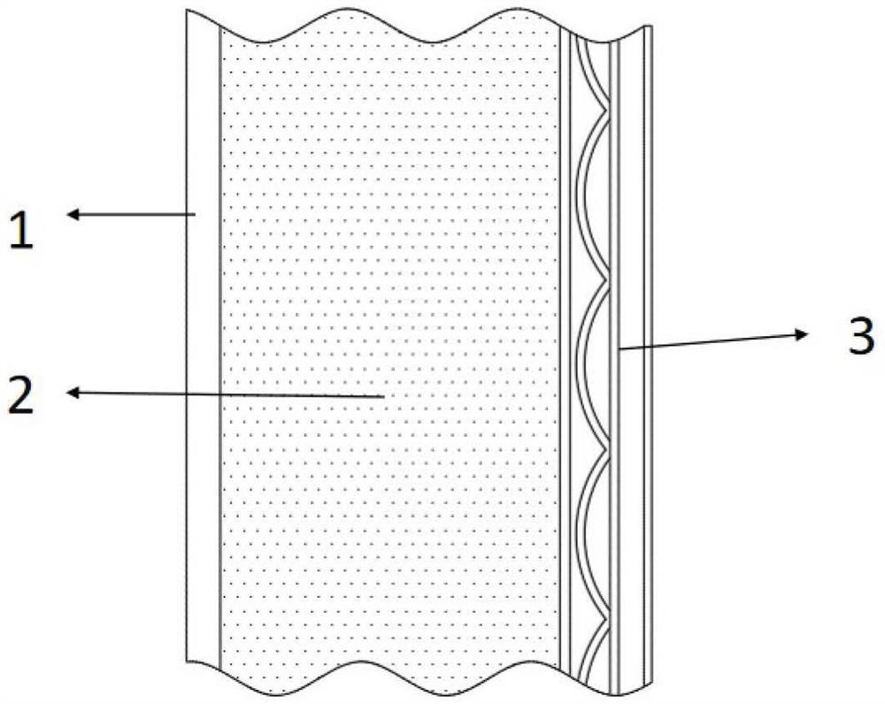 Arc-shaped reinforced pressure-resistant bulkhead structure capable of resisting underwater explosion impact bending