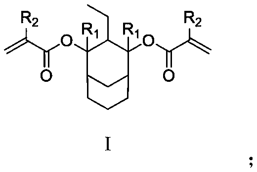 Photoresist resin monomer synthesized from 3-ethylbicyclo[3.3.1]nonane-2,4-dione, and synthesis method thereof
