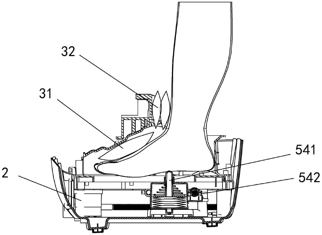 Foot massage machine