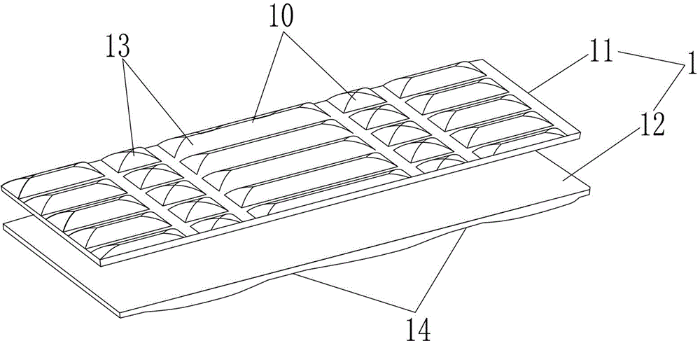 Paper diaper capable of preventing absorption bodies from cracking and production method of paper diaper