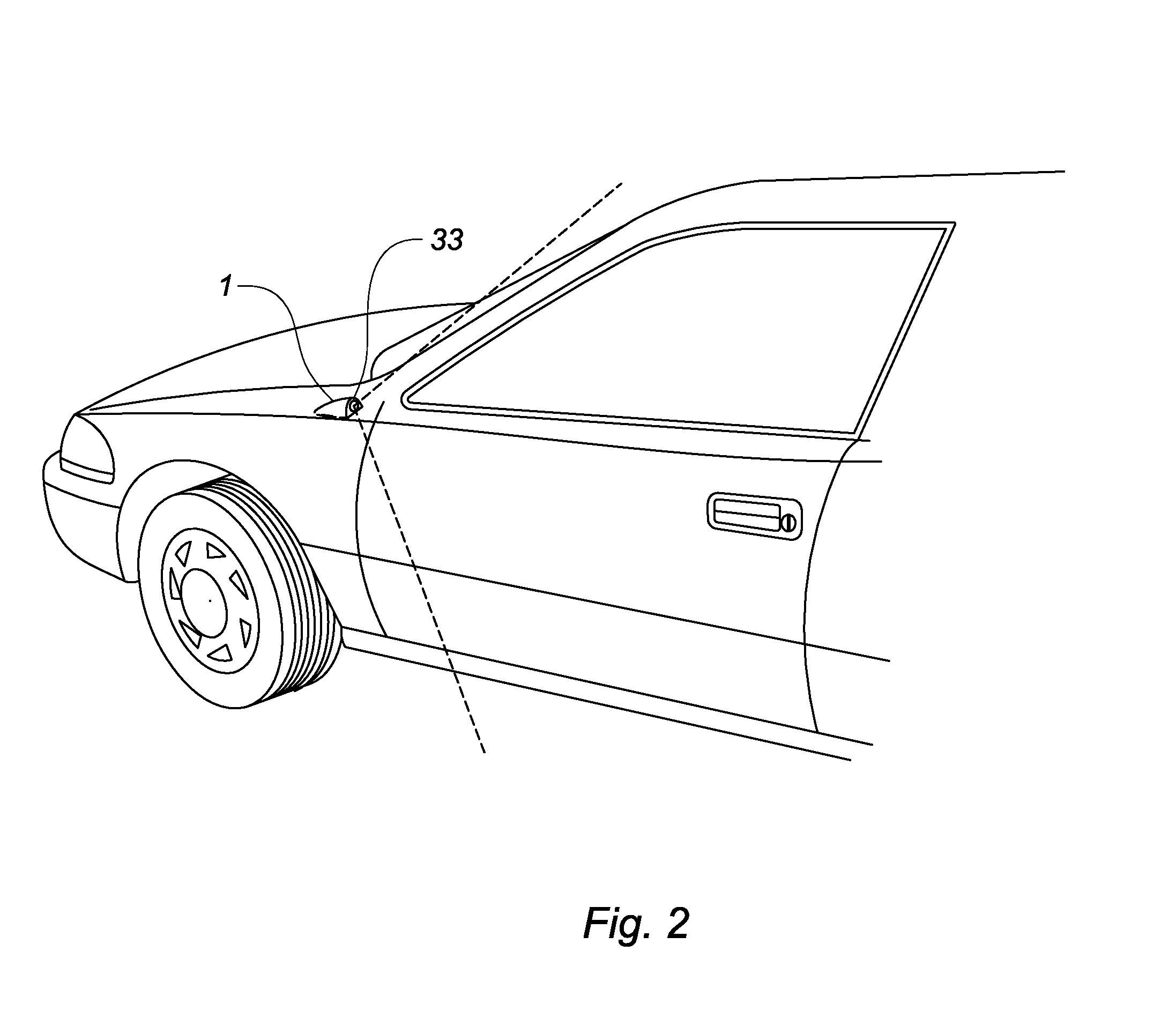 Peripheral viewing system for a vehicle