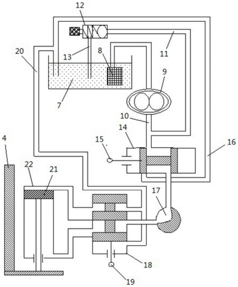 Auxiliary dismantling device for differential dismantling