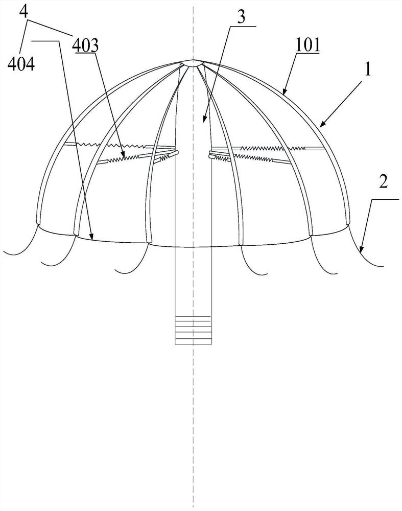 Nail anvil assembly used under complete laparoscope, guiding device and surgical instrument