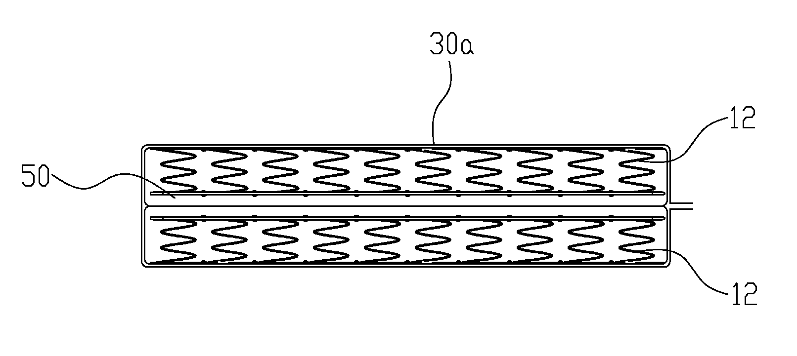 Method for packing a mattress spring bed
