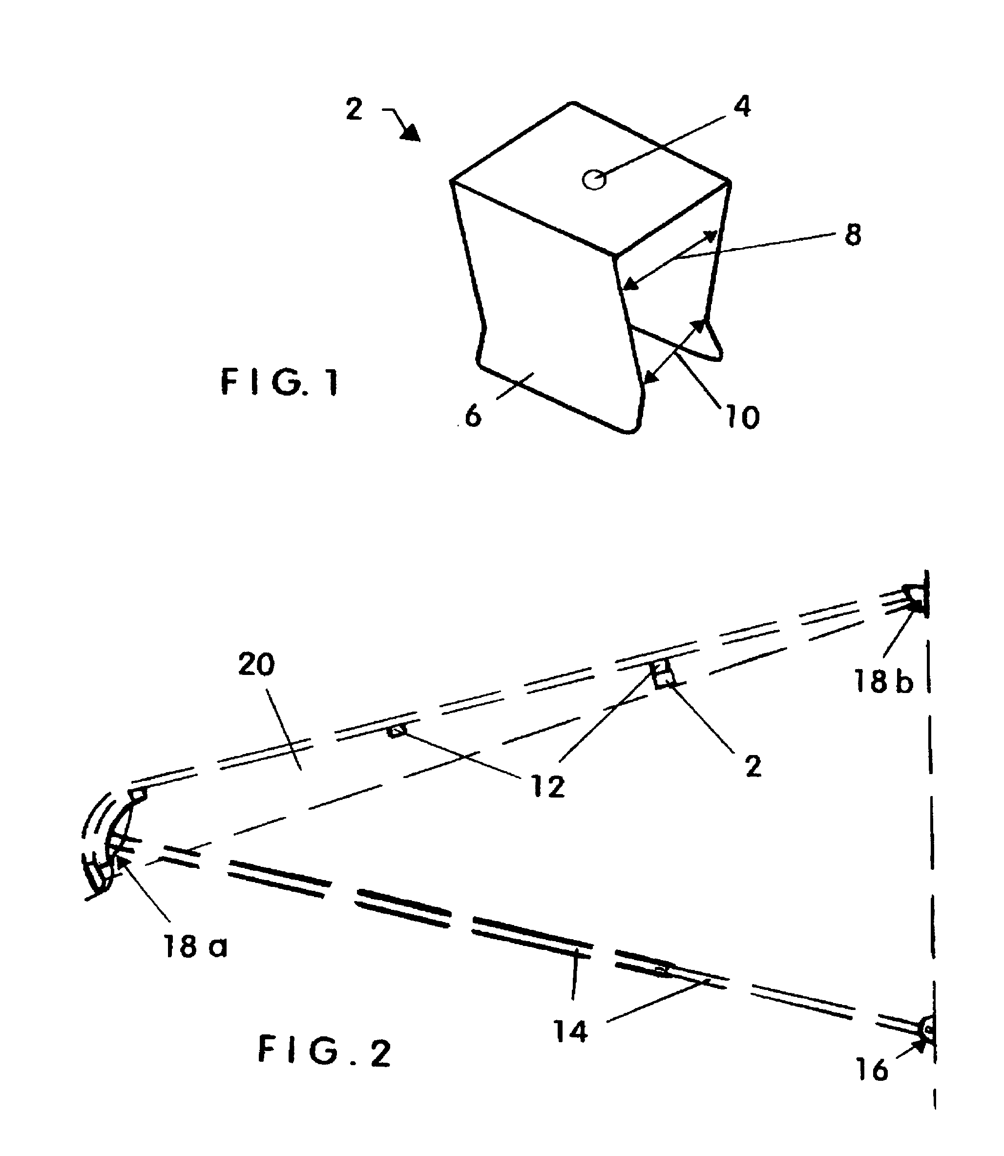 Telescoping support arm management device for awnings and method