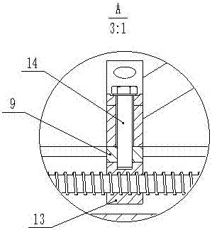 Multi-claw telescopic wheel obstacle-surpassing mechanism and its control mechanism