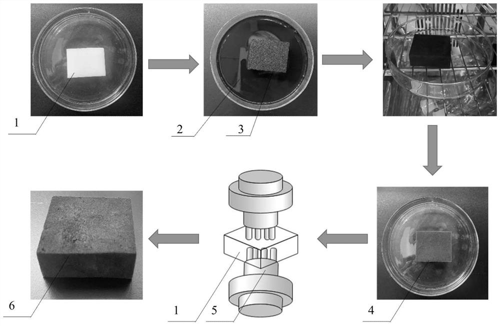 Method for preparing high-sensitivity flexible piezoresistive sensor based on fractured microstructure