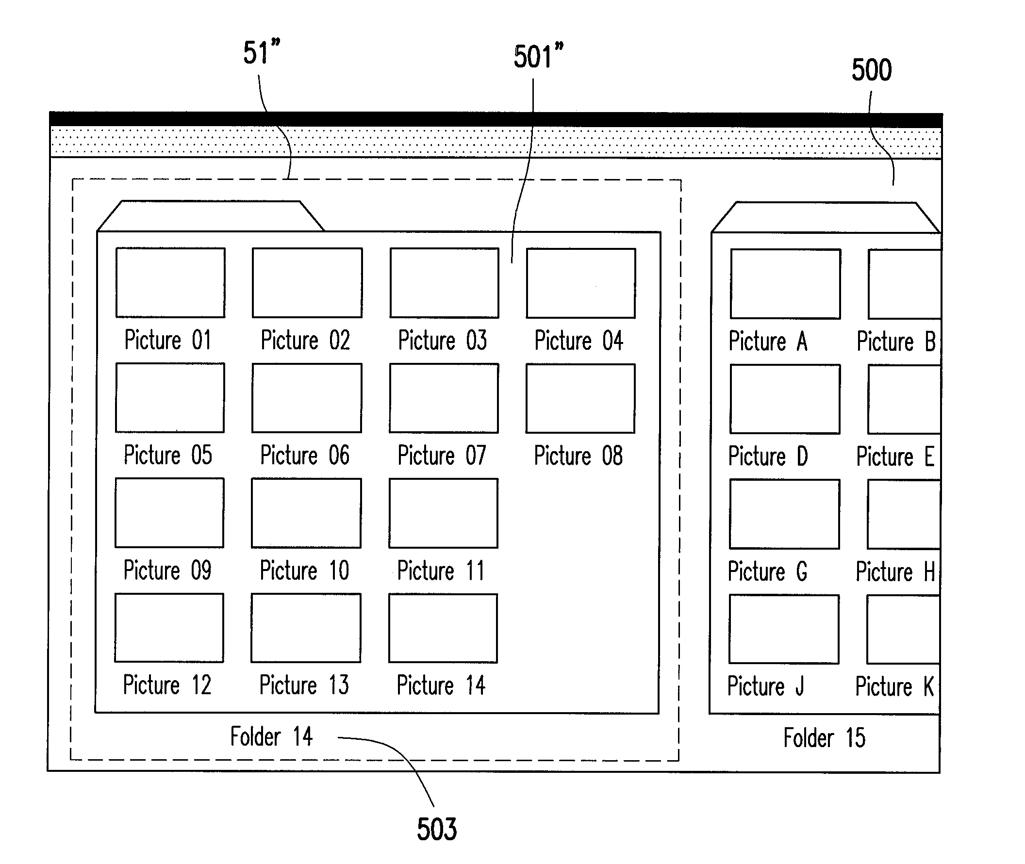 Electronic device and information display method thereof