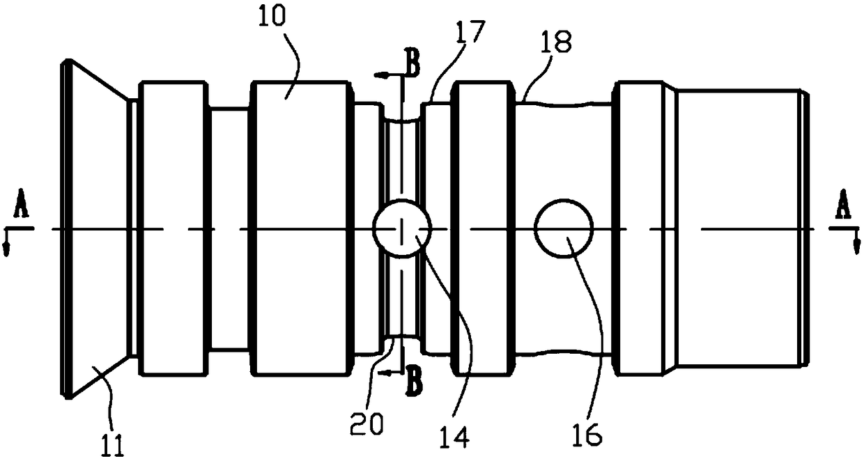 Valve body of automobile hydraulic brake valve and production process thereof