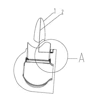 Lightning protection method and device for wind generating set