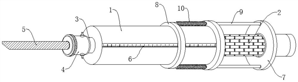 Anti-needling safety device for injection device