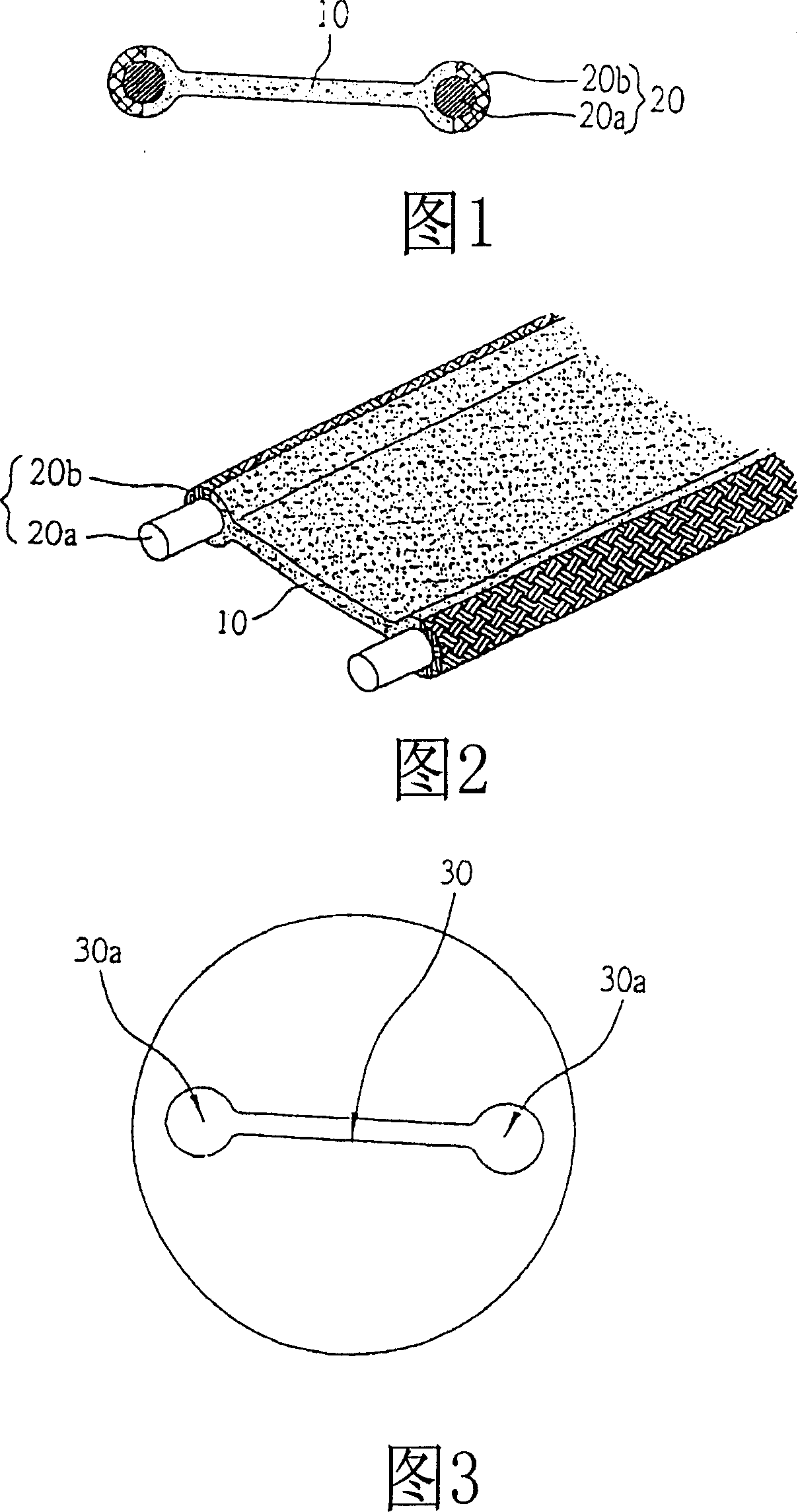 Manufacture of leakage inspecting strips