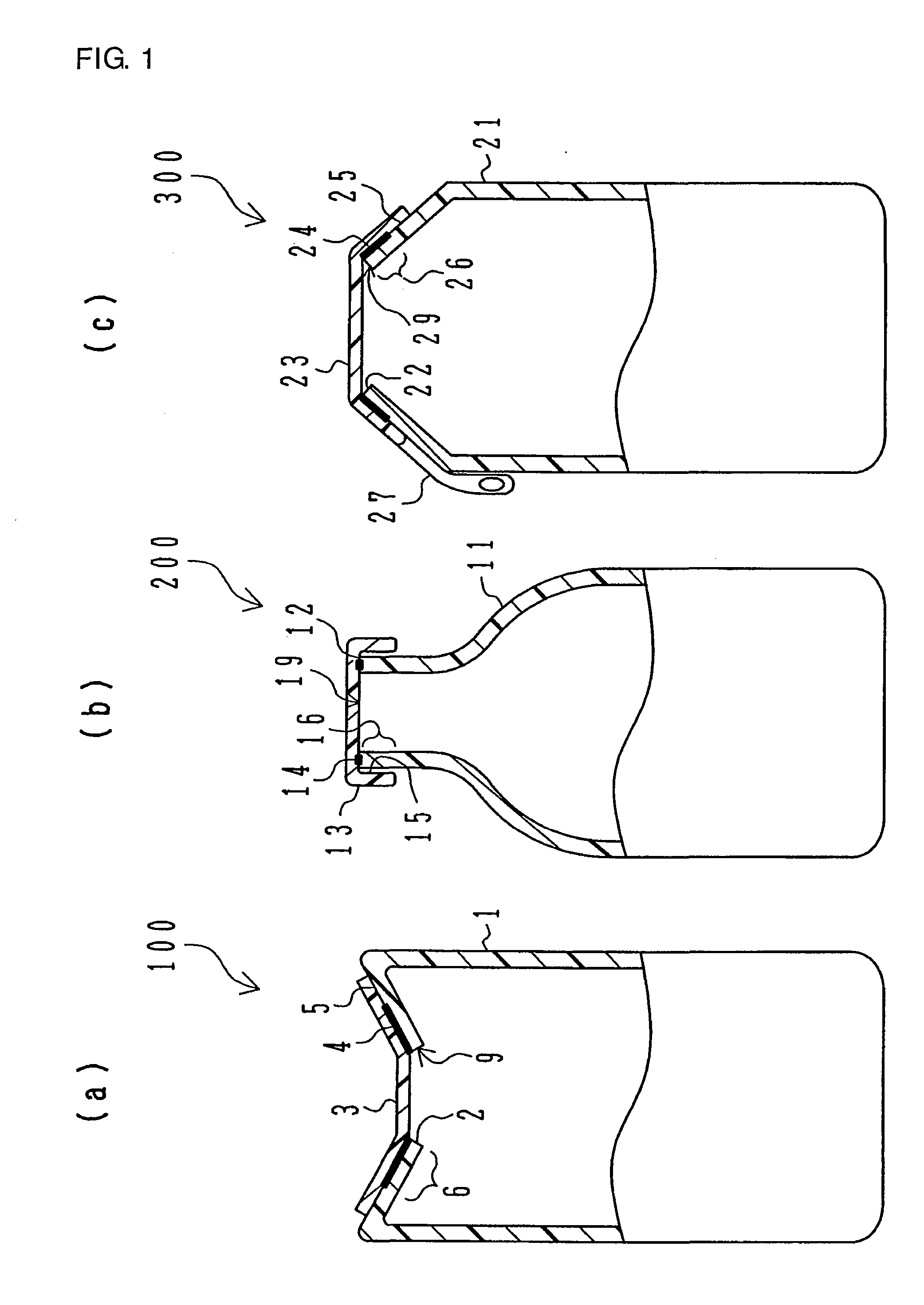 Sealed container and manufacturing method thereof