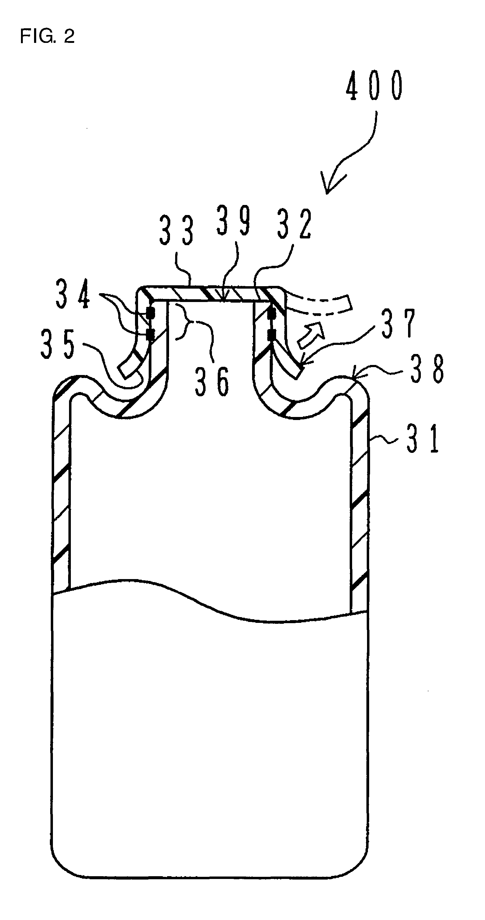 Sealed container and manufacturing method thereof