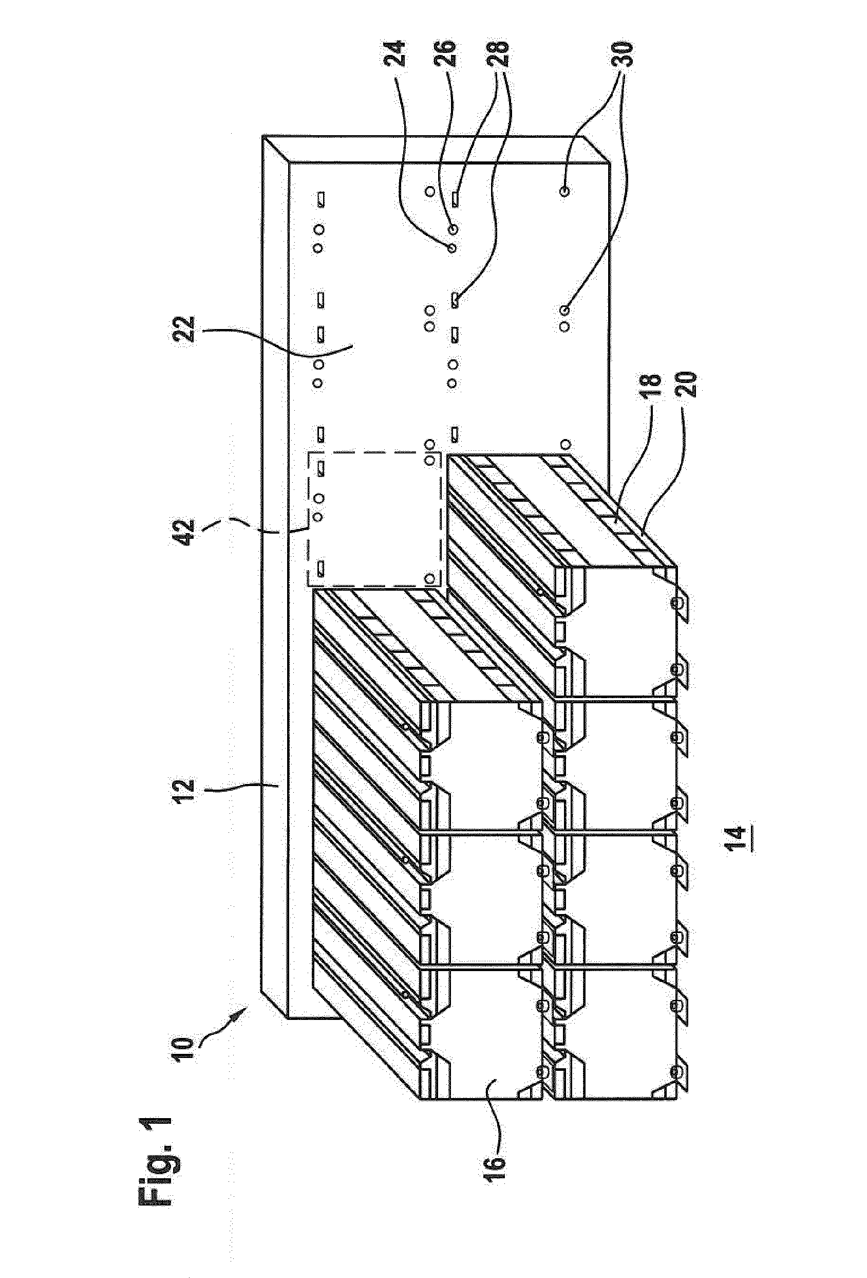 Battery System, Motor Vehicle Comprising said Battery System, and Method for Producing a Ready Status for a Motor Vehicle Comprising said Battery System
