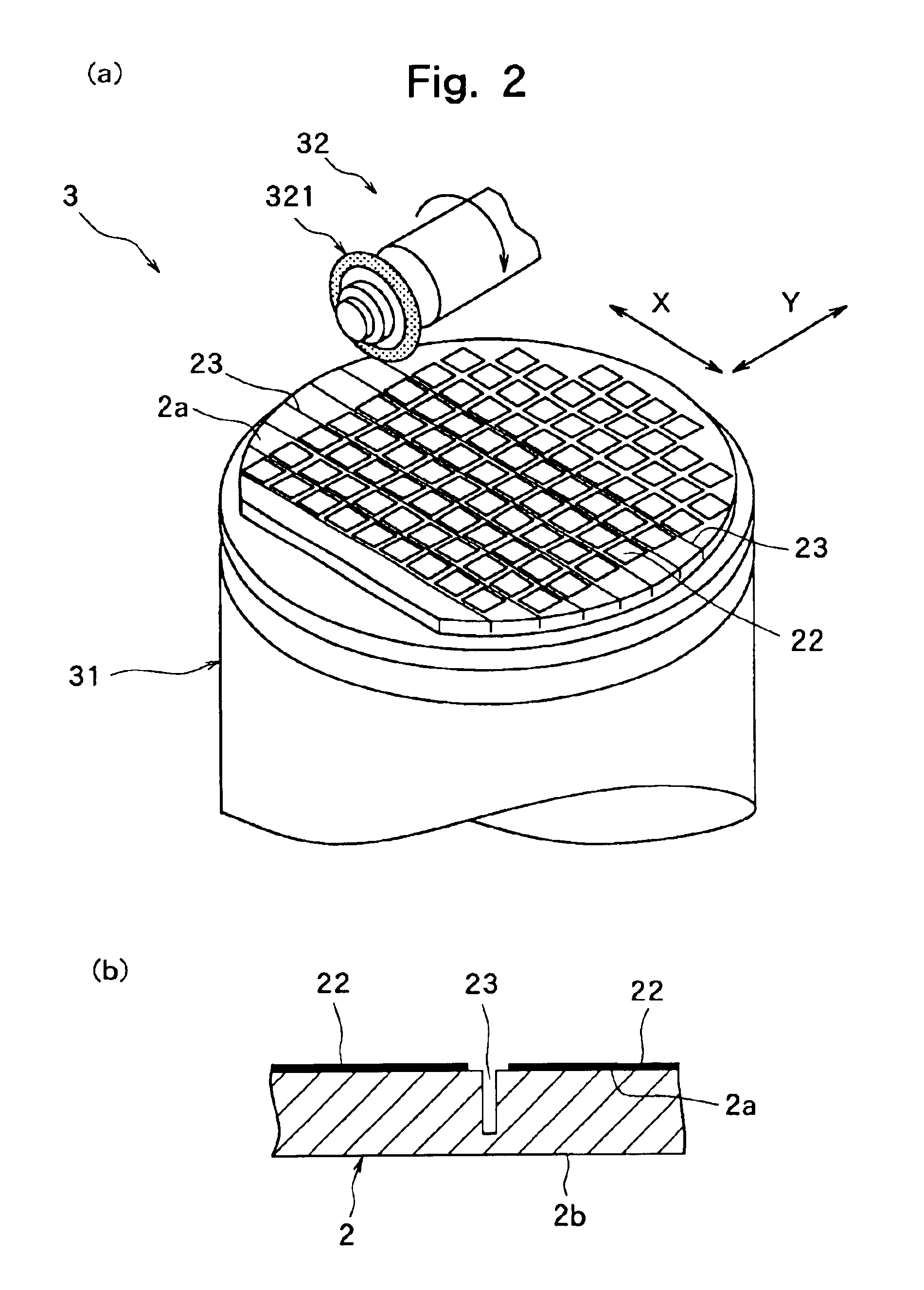 Process for manufacturing a semiconductor chip