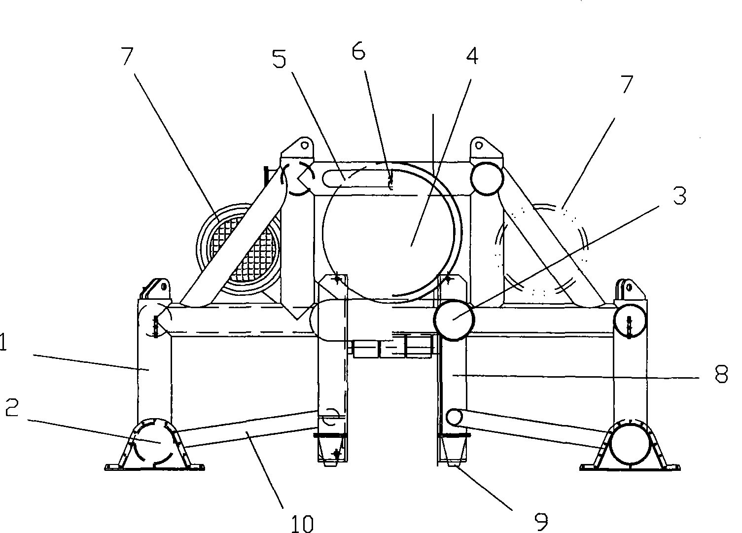 Dual function sea-bottom digger