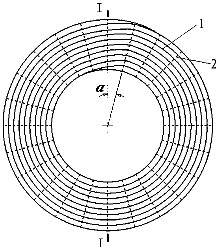 Aircraft carbon-carbon composite brake disc and manufacturing method thereof