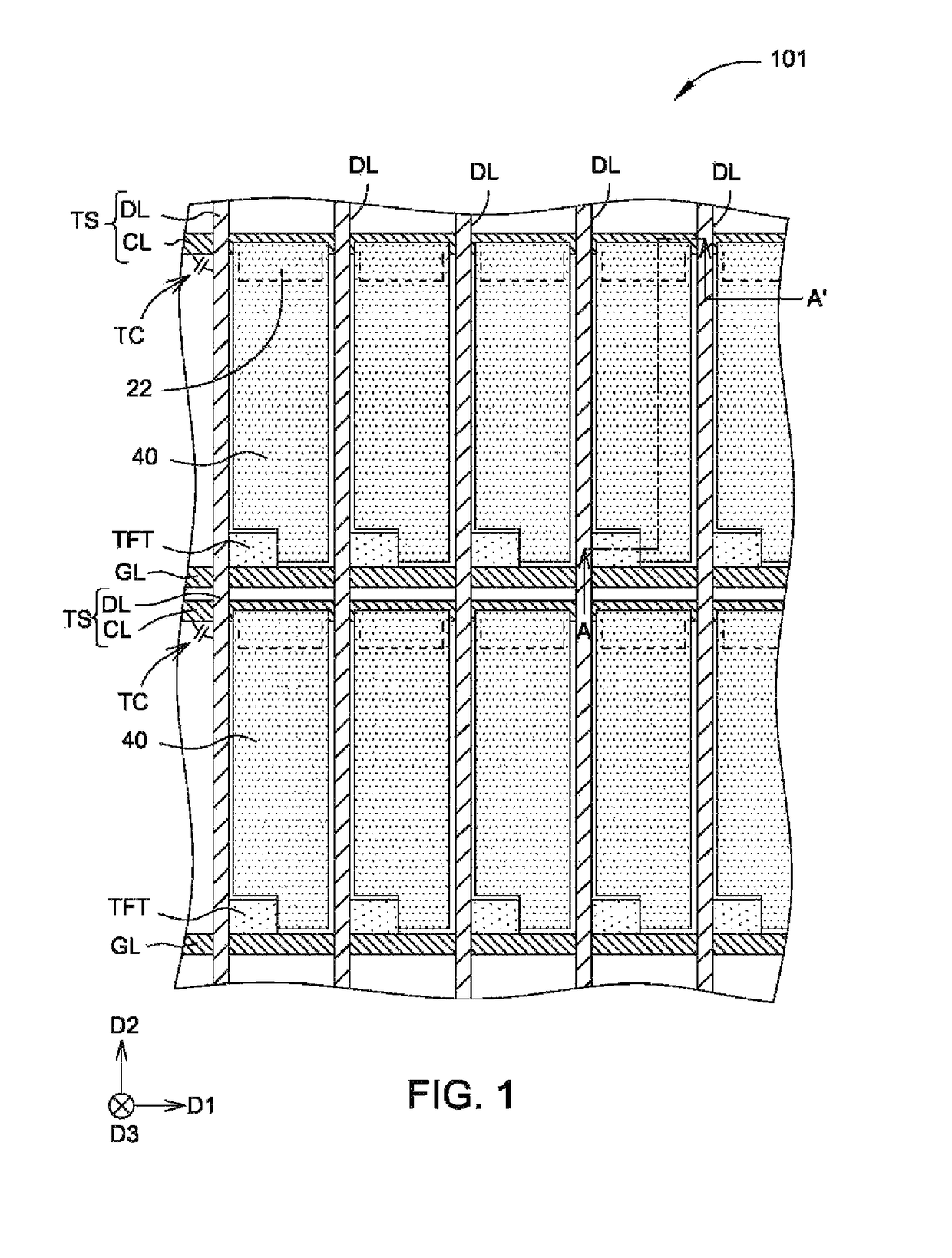 In-cell touch display device and driving method thereof