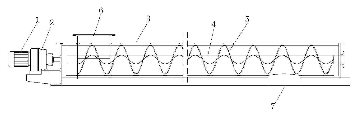 Single-tube spiral flow stabilizer