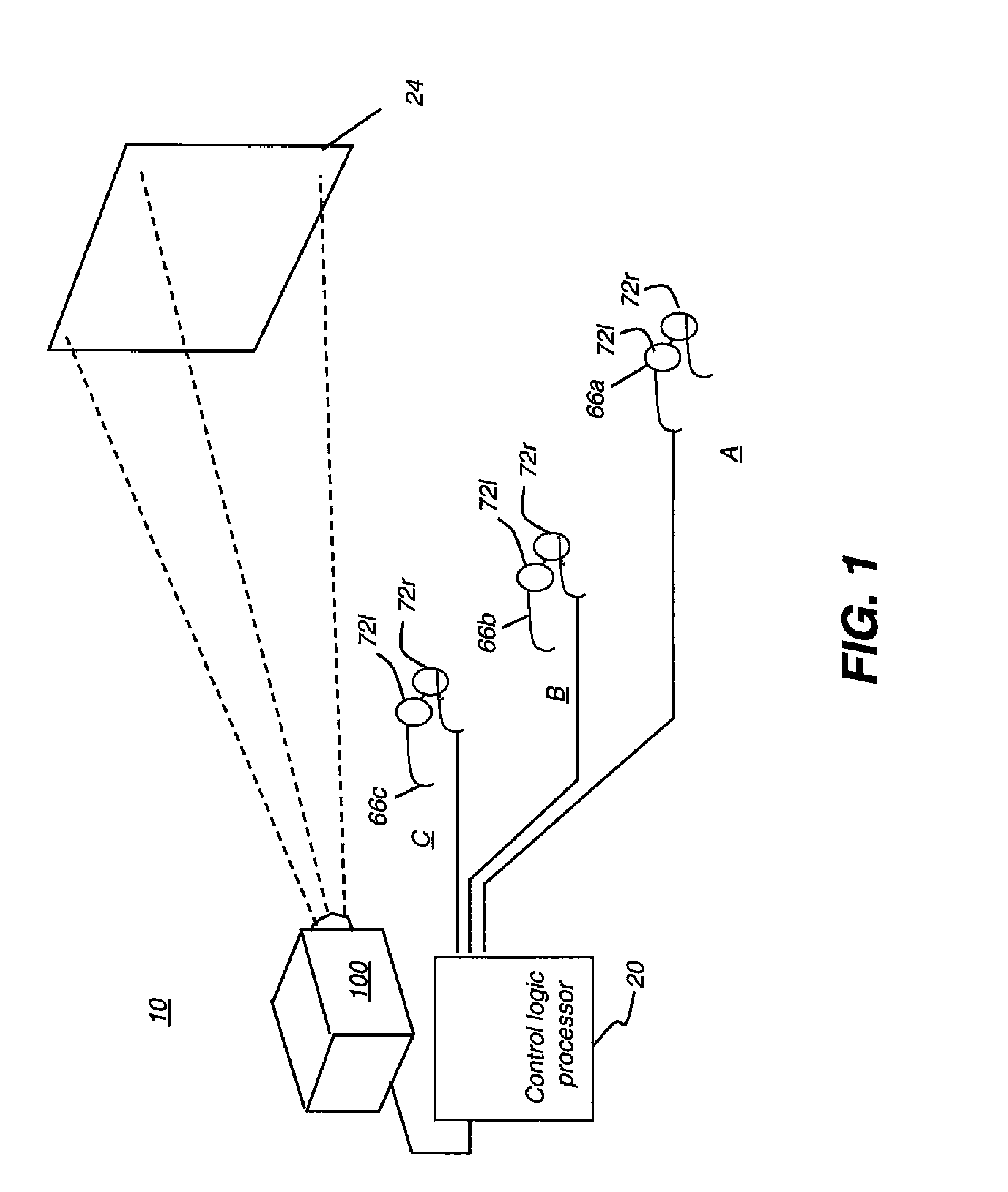 Stereoscopic display system with flexible rendering for multiple simultaneous observers