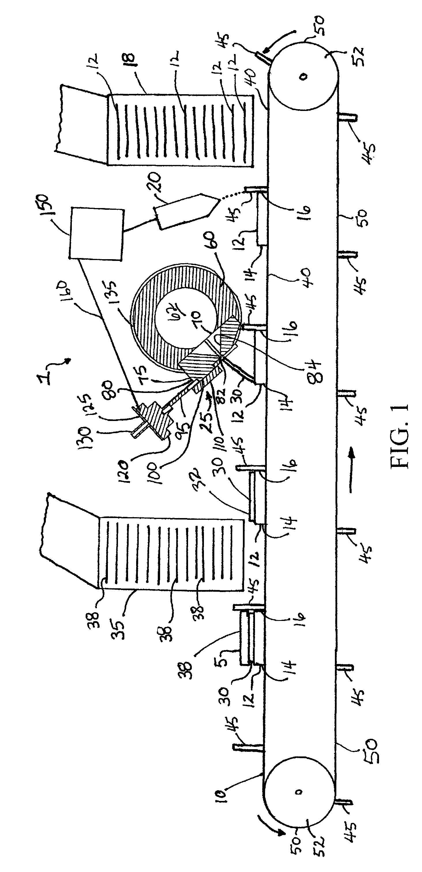 Ribbon cutter apparatus and method for making sandwich baked goods