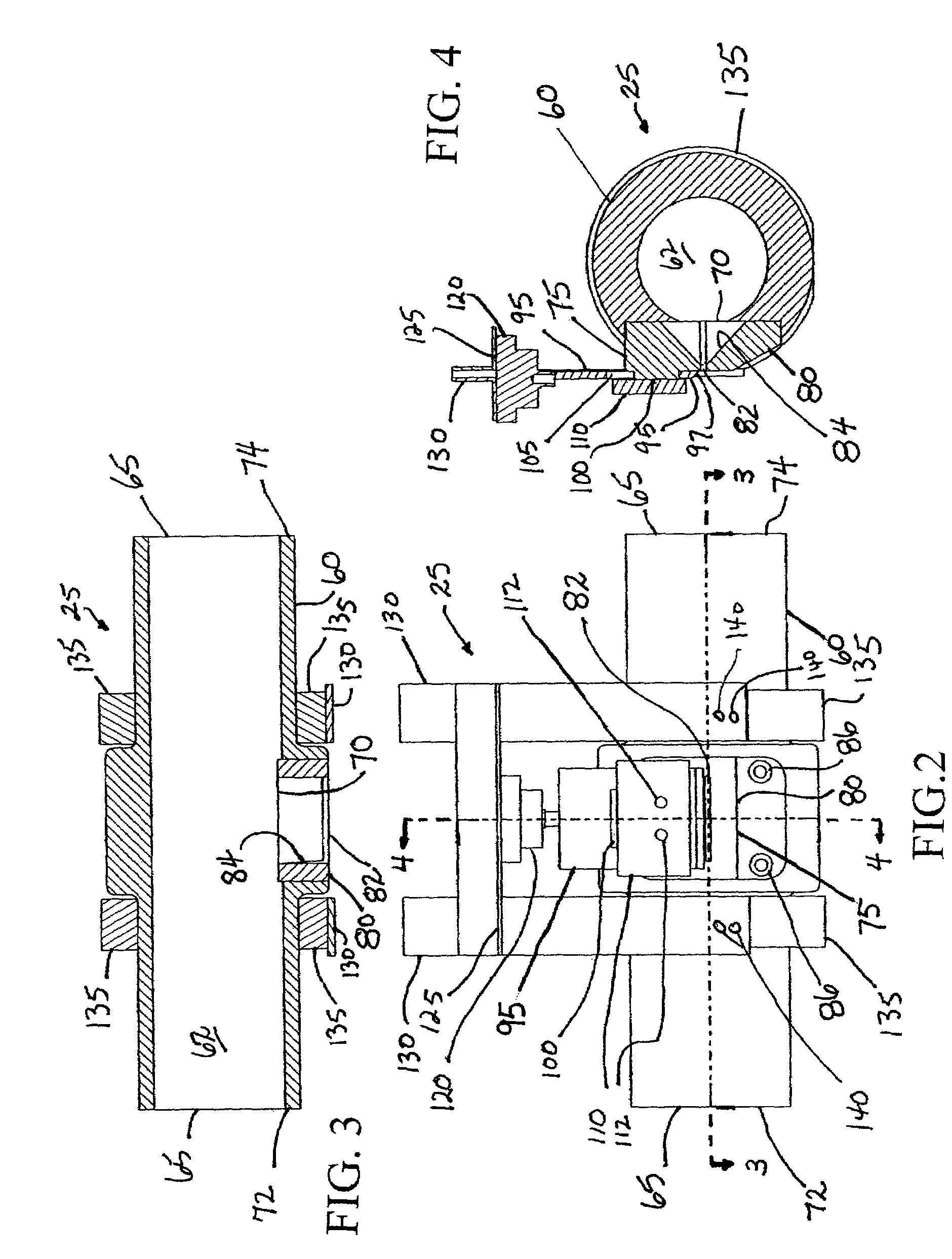 Ribbon cutter apparatus and method for making sandwich baked goods