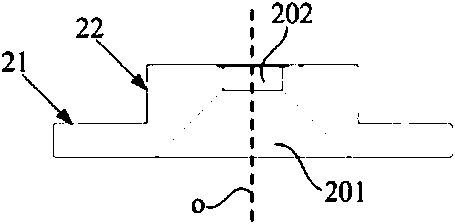 Linear evaporation source and vacuum evaporation device