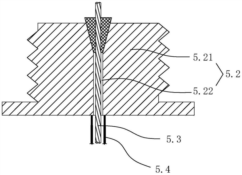 Retard-bonded prestressed uplift pile connecting device and construction method thereof