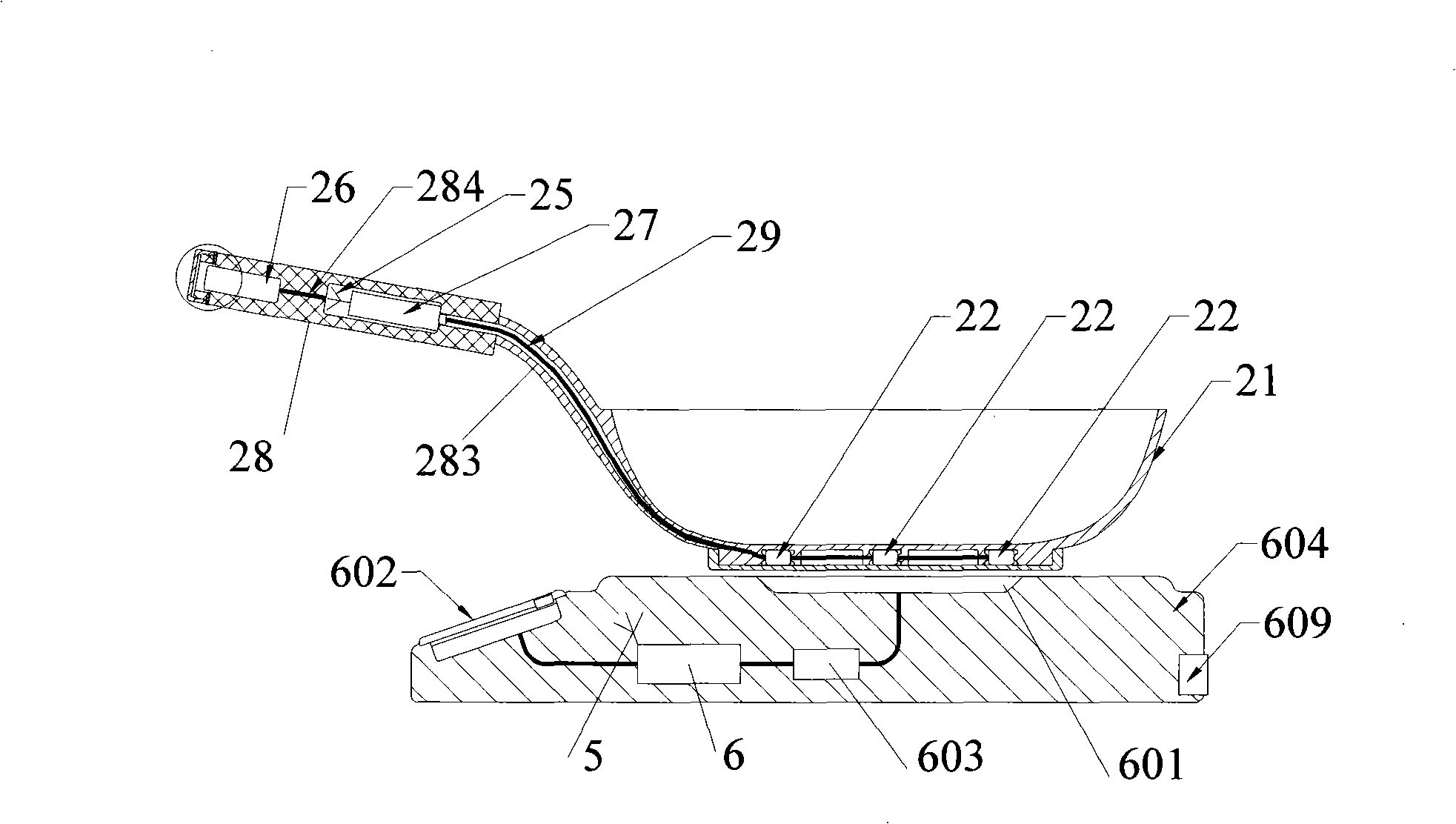 Wireless intelligent cuisine apparatus, cuisine stove and accessories, cuisine device and working method