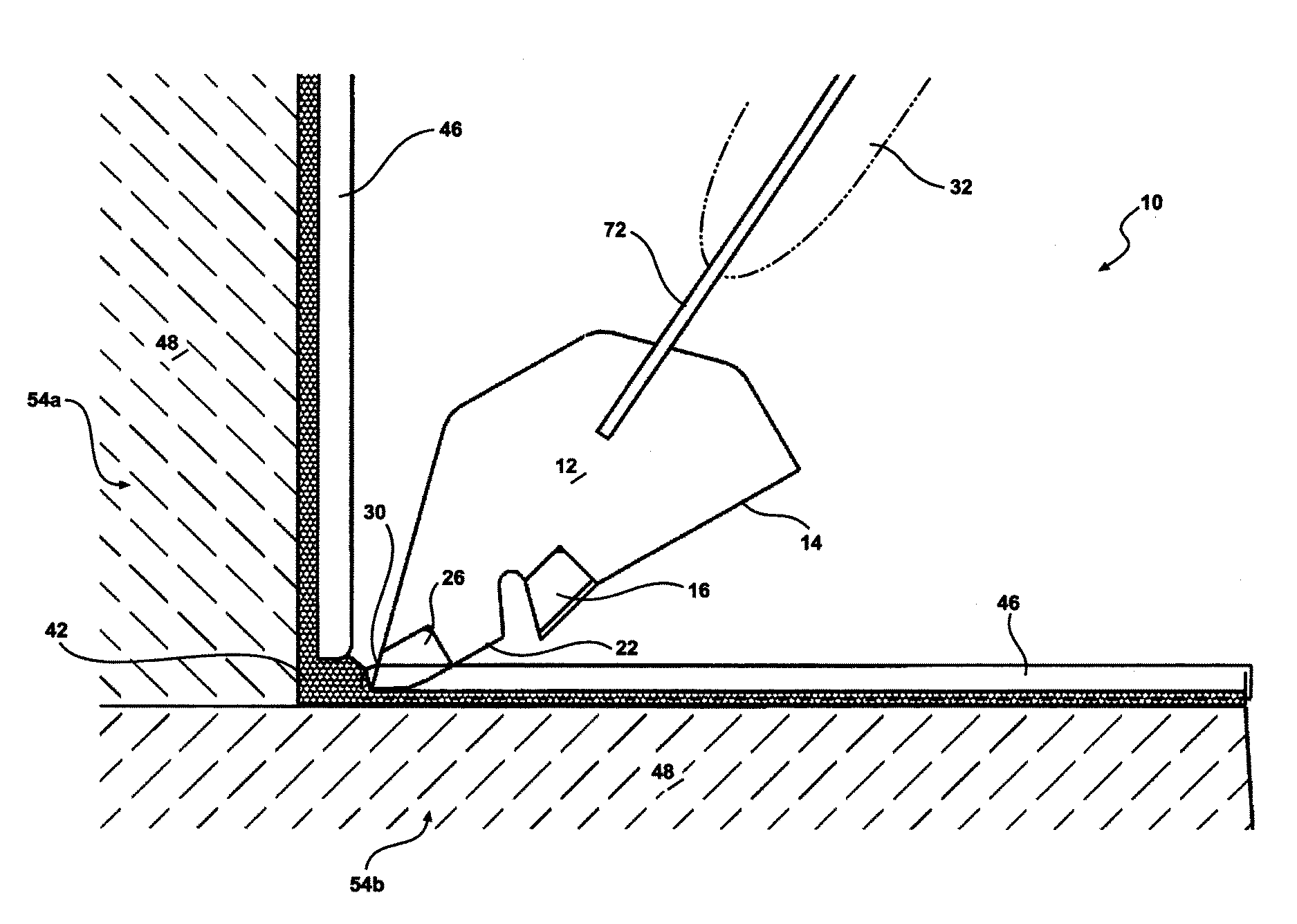 Grout removal and masonry trenching tool