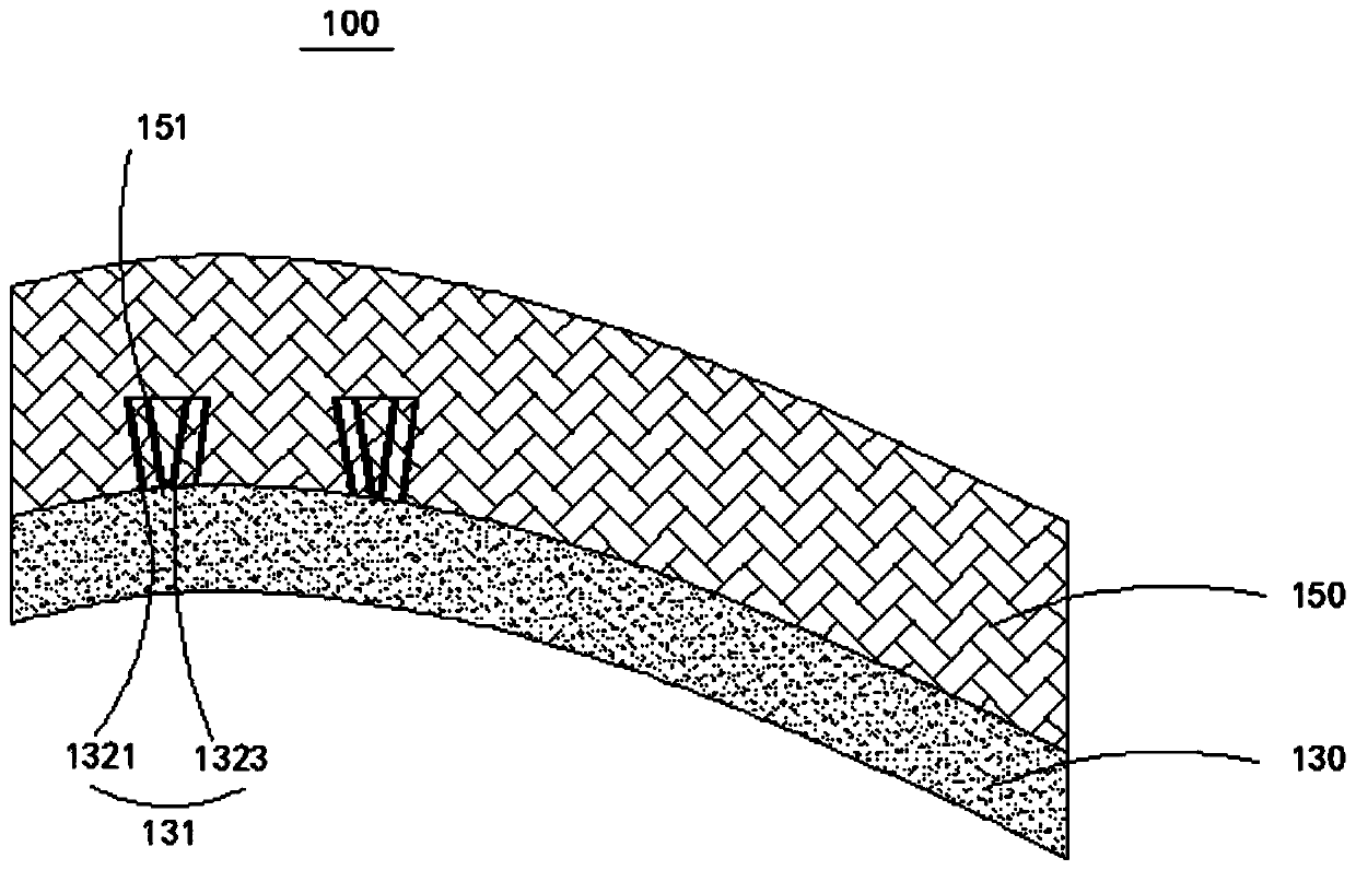 Electroforming composite material and preparation method thereof