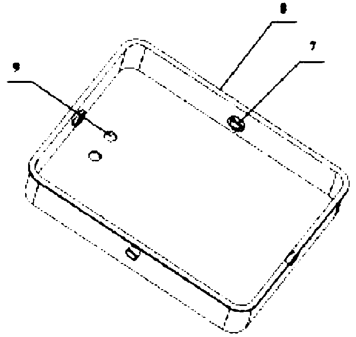 Small battery pack with protecting box