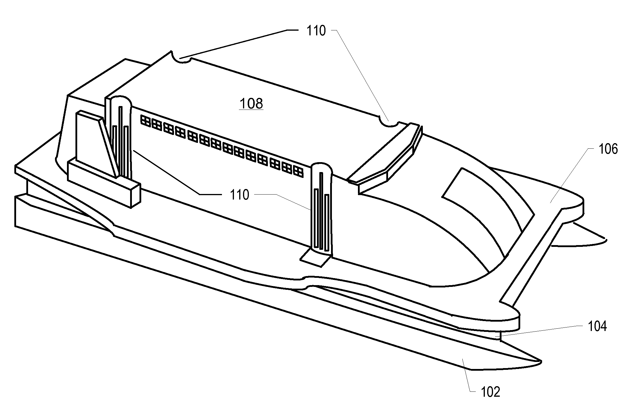 Method and Apparatus for Ballast-Assisted Reconfiguration of a Variable-Draft Vessel