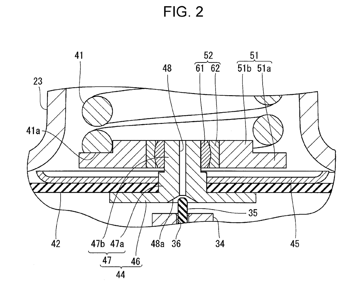 Air pressure control device and adjustment valve