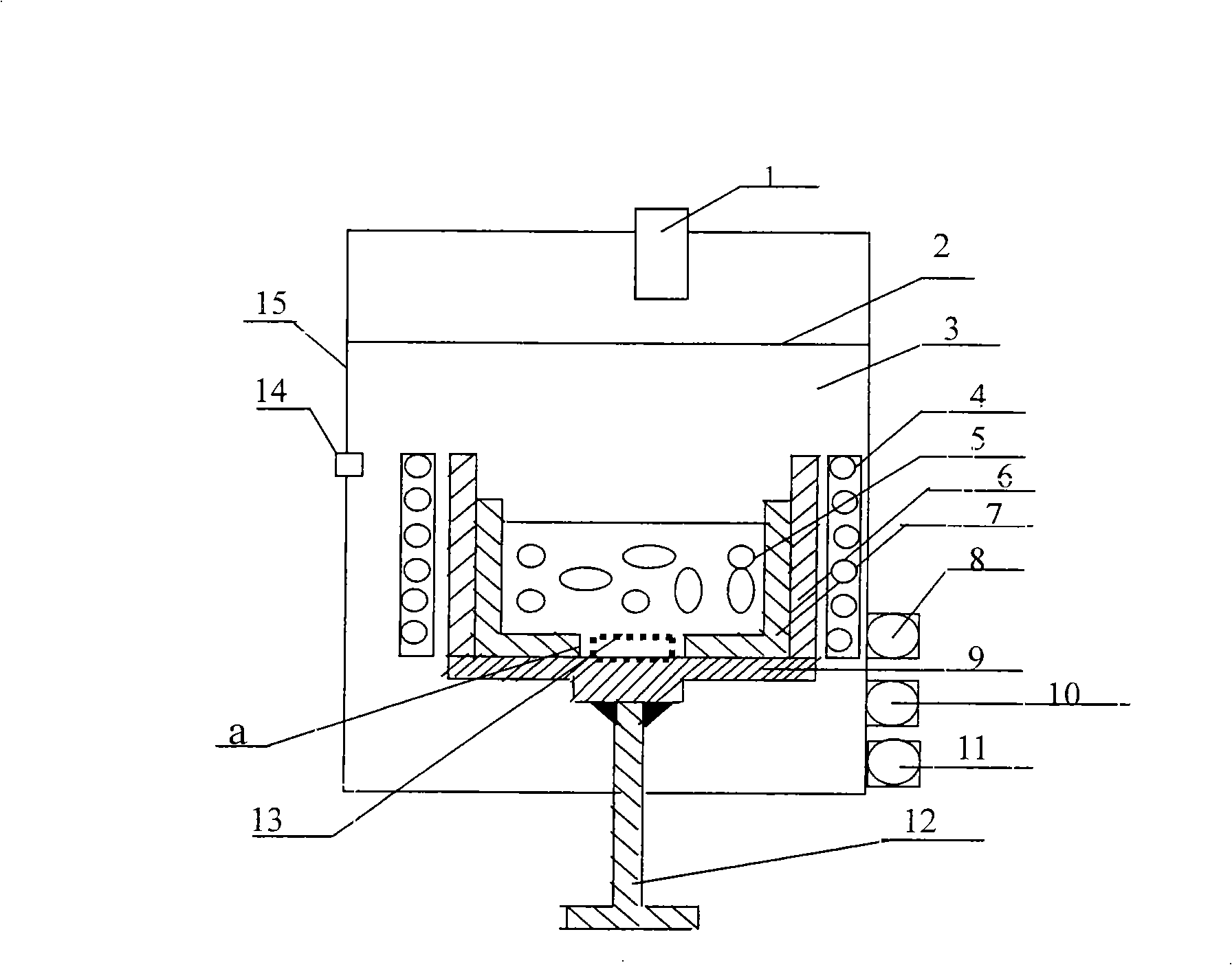 Process and device for removing phosphorus and metal impurities in polycrystalline silicon