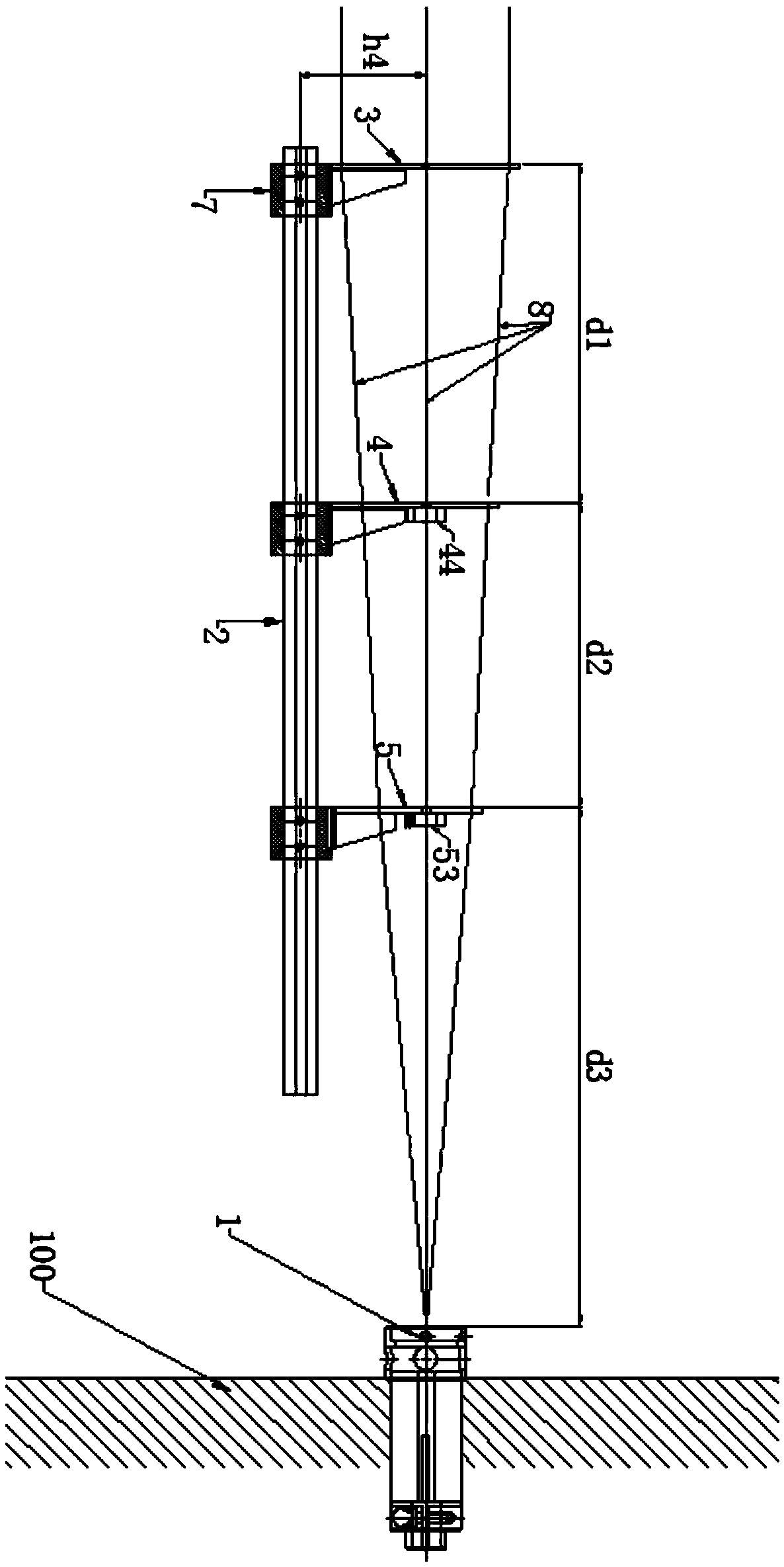 Stranded wire passing system and twisted wire passing method of high speed stranding machine