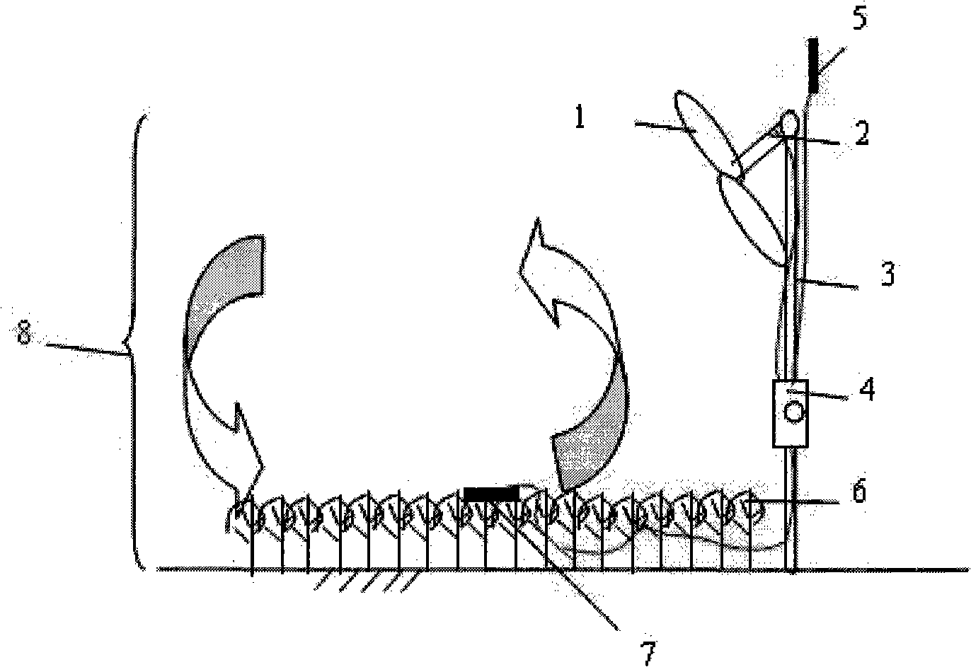 Method for controlling fan system for preventing frost damage of plant and apparatus