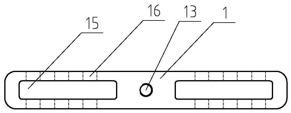 Screw compressor bearing dismounting device and dismounting method