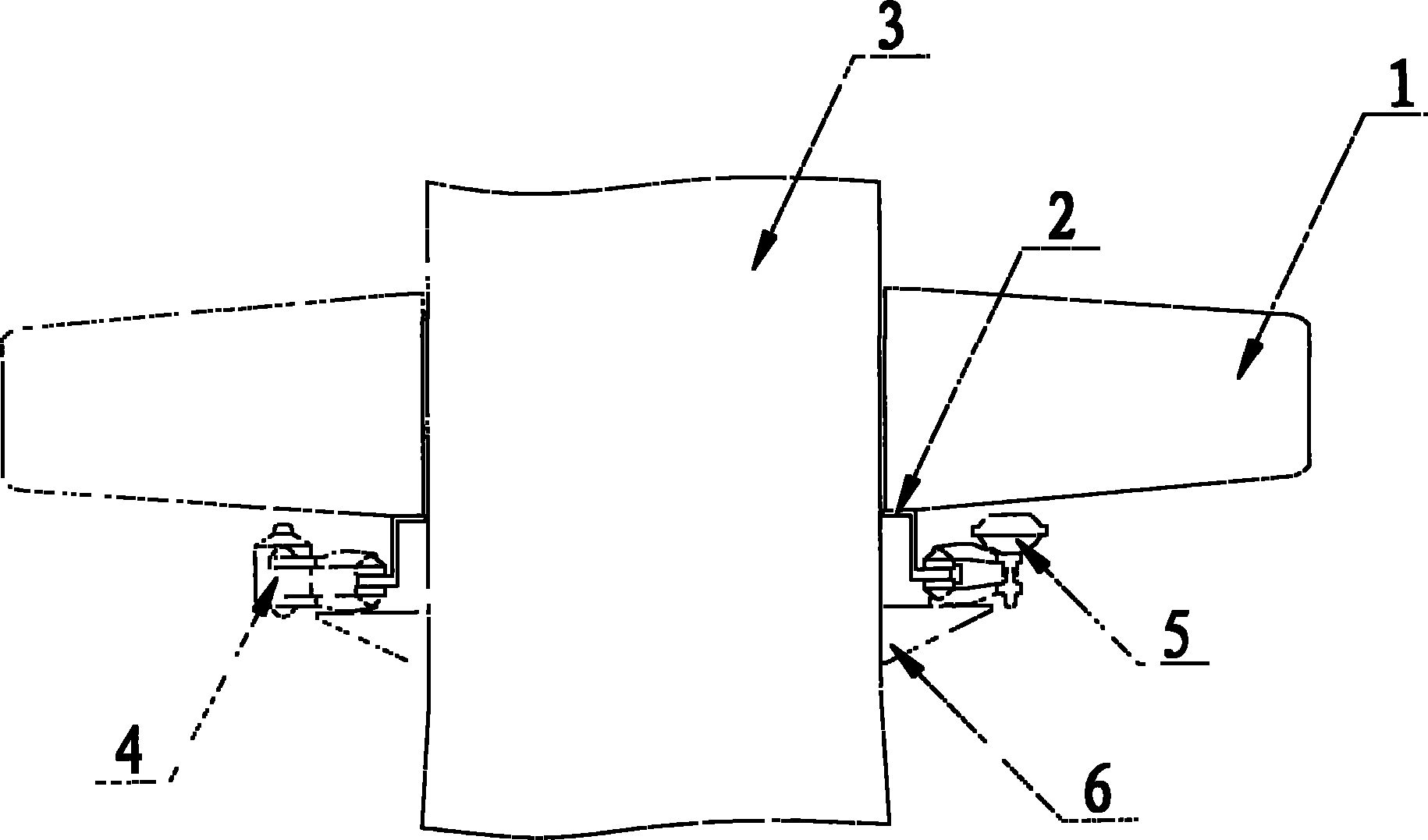 Method and device for braking vertical axis wind turbine