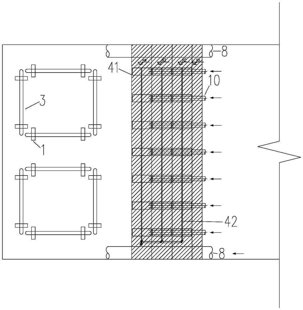 Device for removing hydrogen sulfide gas in dark culvert river surge based on ultraviolet oxidation and using method thereof