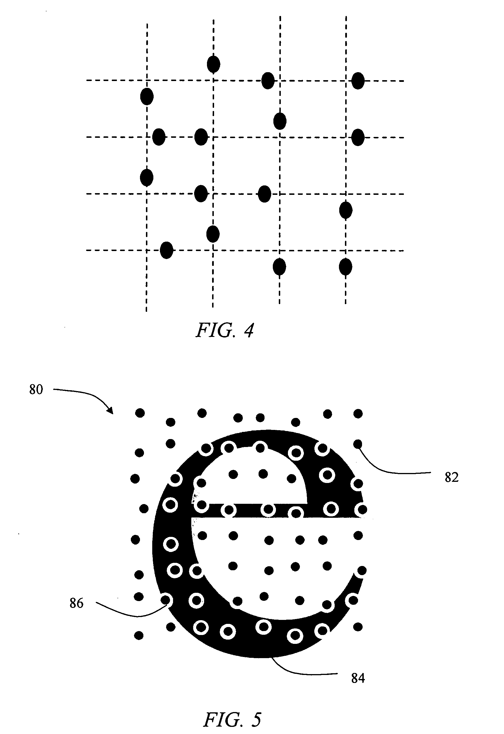 Substrates having a position encoding pattern