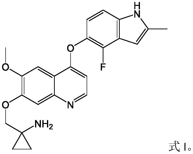 Pharmaceutical combination of quinoline derivative and PD-1 monoclonal antibody